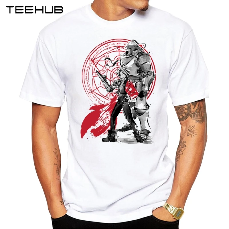 New Arrivals 2019 TEEHUB Cool Men's Fashion Alchemist Brothers Design T-Shirt Short Sleeve O-neck Tops Hipster Tee
New Arrivals 2019 TEEHUB Cool Men's Fashion Alchemist Brothers Design T-Shirt Short Sleeve O-neck Tops Hipster Tee
