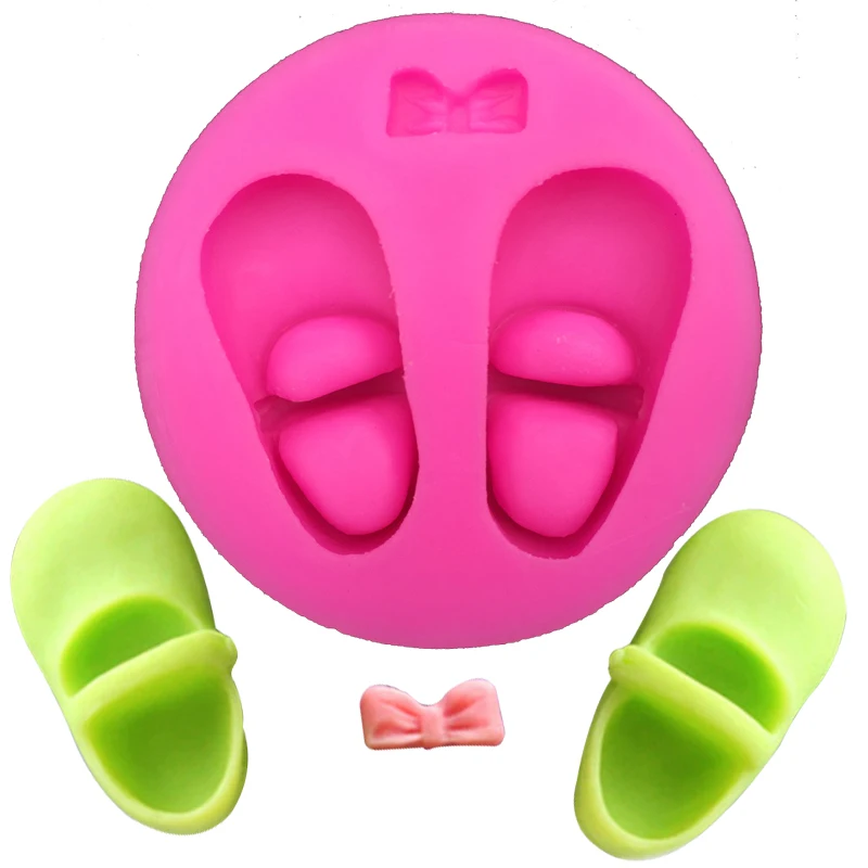Angel Wings Food grade 3D fondant cake silicone mold Baby shoes for Reverse forming chocolate soap kitchen decoration tools 0146
Angel Wings Food grade 3D fondant cake silicone mold Baby shoes for Reverse forming chocolate soap kitchen decoration tools 0146