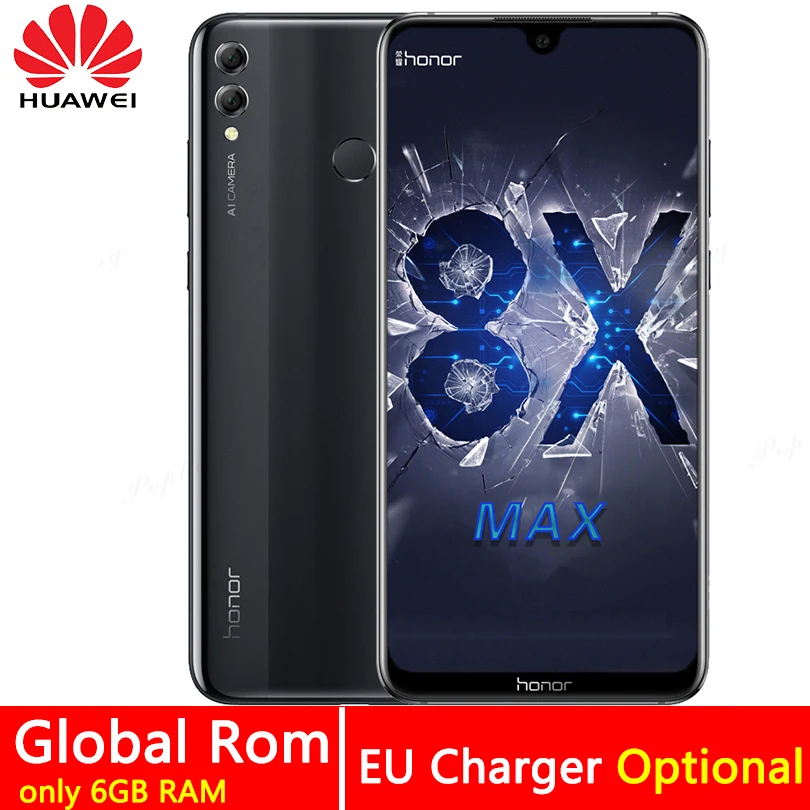 Honor 8X Max 7.12 inch cellPhone 4GB RAM 64GB ROMSnapdrago n 636 Octa Core Fingerprint ID Smartphone bluetooth
Honor 8X Max 7.12 inch cellPhone 4GB RAM 64GB ROMSnapdrago n 636 Octa Core Fingerprint ID Smartphone bluetooth