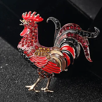 12pcs/lot Wholesale Enamel cock Brooches Bouquet Women Party Gifts Perfect Rhinestone Hijab Accessories Women Christmas Pins
12pcs/lot Wholesale Enamel cock Brooches Bouquet Women Party Gifts Perfect Rhinestone Hijab Accessories Women Christmas Pins