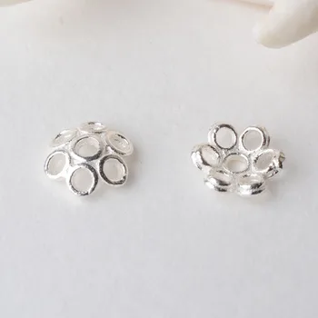 solid 925 sterling silver flower bead cap, spacer bead caps, jewelry diy silver findings/components
solid 925 sterling silver flower bead cap, spacer bead caps, jewelry diy silver findings/components