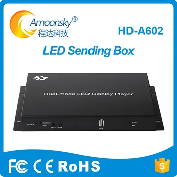 Huidu HD-A602 Full Color Async& Sync Dual-mode LED Controller LED screen display player box A601 A603 ,3G/4G/WiFi Expend Support
Huidu HD-A602 Full Color Async& Sync Dual-mode LED Controller LED screen display player box A601 A603 ,3G/4G/WiFi Expend Support