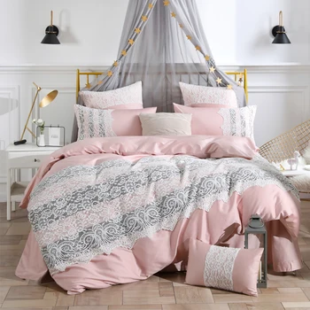2019 New Long-Staple Cotton Lace Splicing Bedding Sets Duvet Cover Bed Sheet Pillowcase 4pcs 7pacs Bed Set
2019 New Long-Staple Cotton Lace Splicing Bedding Sets Duvet Cover Bed Sheet Pillowcase 4pcs 7pacs Bed Set