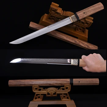 Hard Hualee Wood TANTO 1095 Carbon Steel Clay Tempered Japanese Samurai Sword Full Tang Blade Knife Bull Horn Saya FULL HANDMADE
Hard Hualee Wood TANTO 1095 Carbon Steel Clay Tempered Japanese Samurai Sword Full Tang Blade Knife Bull Horn Saya FULL HANDMADE