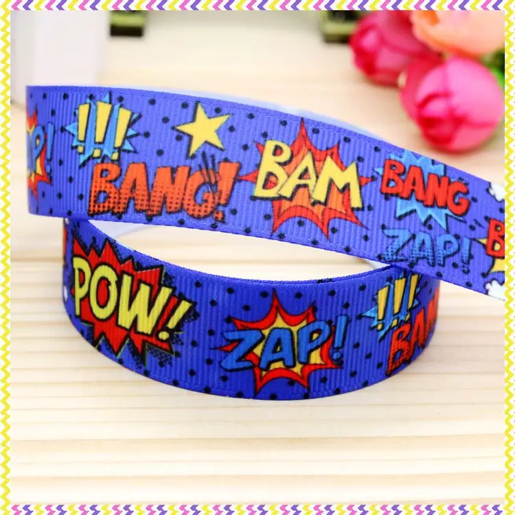 7/8 дюймов, корсажная лента с принтом Pow Bang, материал, головные уборы, украшения для рукоделия, оптовая продажа OEM 22 мм P4264
7/8 дюймов, корсажная лента с принтом Pow Bang, материал, головные уборы, украшения для рукоделия, оптовая продажа OEM 22 мм P4264