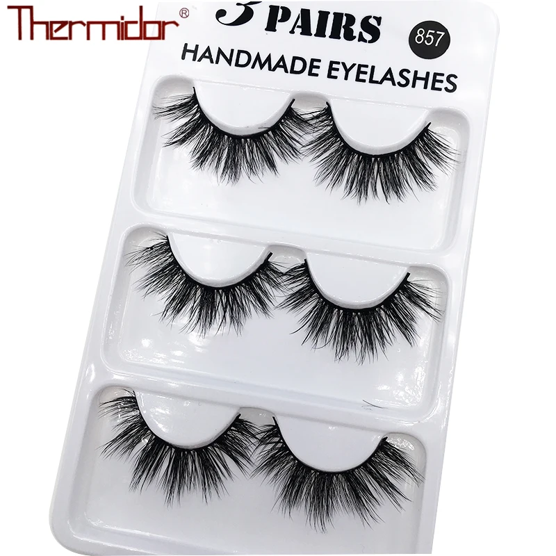 Thermidor Fake Eyelashes 3pcs/box Handmade Synthetic High Quality False Eyelash Natural Makeup Tools Comfortable to Wear
Thermidor Fake Eyelashes 3pcs/box Handmade Synthetic High Quality False Eyelash Natural Makeup Tools Comfortable to Wear