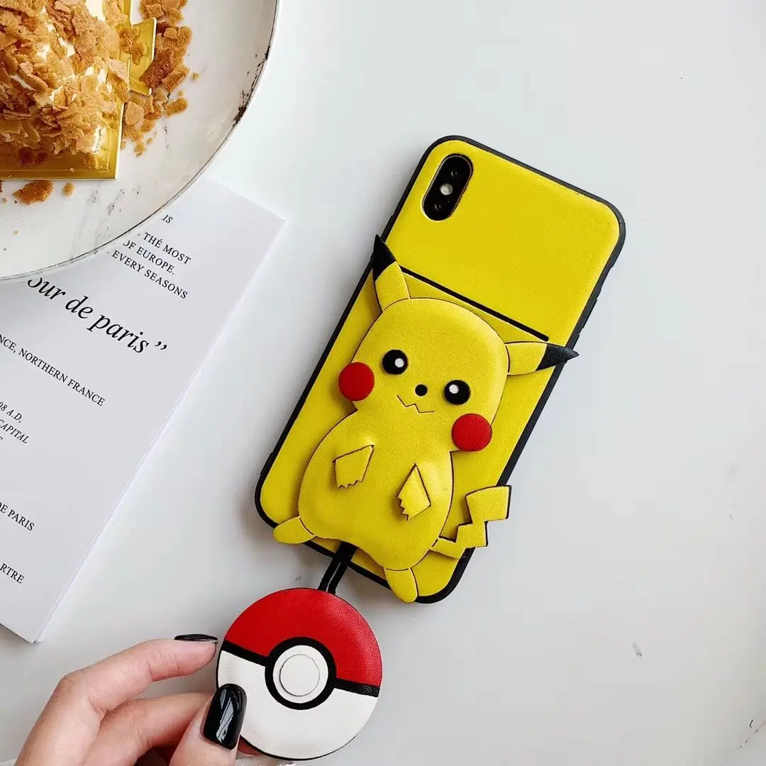 Pikachu Piccadilly doll Apple phone case iphone silicone card Half-wrapped Case Dirt-resistant Animal Cute iphone 8 p
Pikachu Piccadilly doll Apple phone case iphone silicone card Half-wrapped Case Dirt-resistant Animal Cute iphone 8 p
