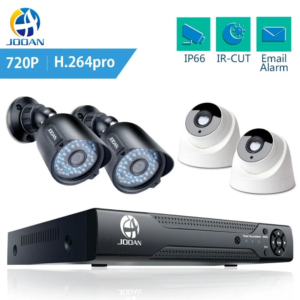 JOOAN 1080N 8CH DVR Home Security Camera System IR Night Vision 4pcs Outdoor Camera CCTV AHD DVR Vedio Recorder Surveillance Kit
JOOAN 1080N 8CH DVR Home Security Camera System IR Night Vision 4pcs Outdoor Camera CCTV AHD DVR Vedio Recorder Surveillance Kit