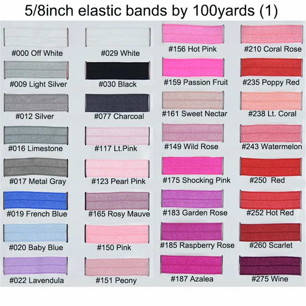 106 Colors Nylon spandex 5/8 '' FOE headbands Girl Hair Accessory FOE headband hairband elastic by 100yards
106 Colors Nylon spandex 5/8 '' FOE headbands Girl Hair Accessory FOE headband hairband elastic by 100yards