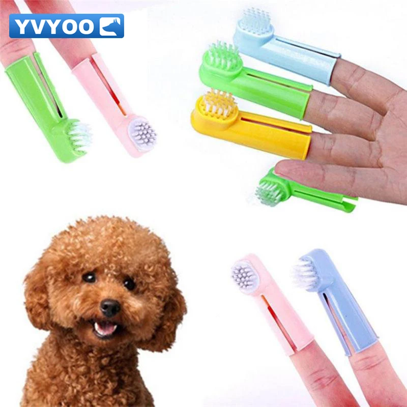 YVYOO Super Soft Pet Finger Toothbrush Teddy Dog Brush Addition Bad Breath Tartar Teeth Care Dog Cleaning Supplies W520
YVYOO Super Soft Pet Finger Toothbrush Teddy Dog Brush Addition Bad Breath Tartar Teeth Care Dog Cleaning Supplies W520