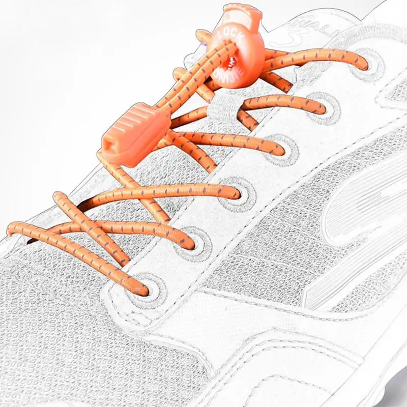 1Pair Reflective Kids Adults Elastic No Tie Shoe Laces Lock Lace for Sneakers Boots Running Marathon Hiking
1Pair Reflective Kids Adults Elastic No Tie Shoe Laces Lock Lace for Sneakers Boots Running Marathon Hiking