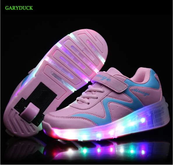 GRAYDUCK New 2017 high quality LED Light glowing Sneakers children's Girls&Boys shoes luminous sneakers With Wheel Size 27-37
GRAYDUCK New 2017 high quality LED Light glowing Sneakers children's Girls&Boys shoes luminous sneakers With Wheel Size 27-37