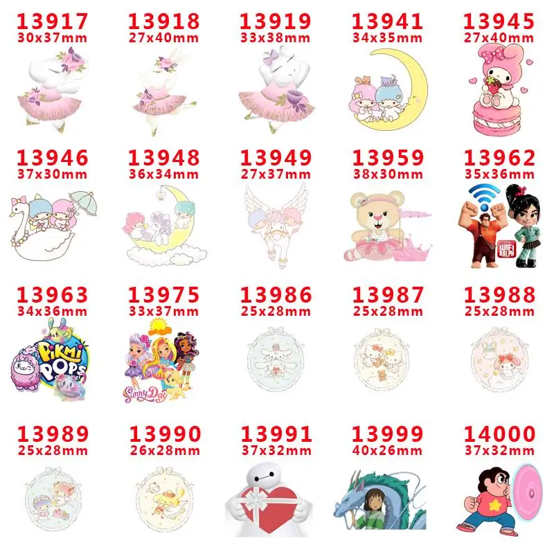DIY Craft Supplies cartoon character flat back planar resin 30 pieces. PR-13917-14000
DIY Craft Supplies cartoon character flat back planar resin 30 pieces. PR-13917-14000