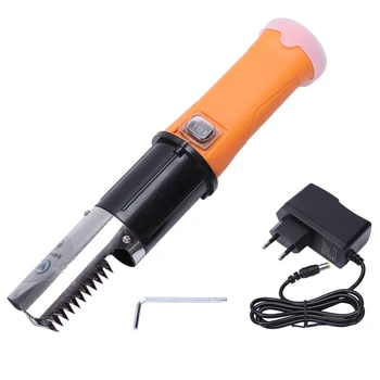 Useful Electric Fish Scale Fishing Tackle Cleaner Clean Fish Remover Cleaner Descaler Waterproof Scraper Seafood Tool (6 Side 
Useful Electric Fish Scale Fishing Tackle Cleaner Clean Fish Remover Cleaner Descaler Waterproof Scraper Seafood Tool (6 Side