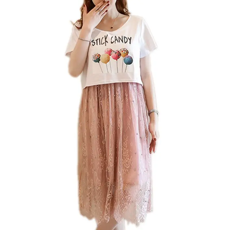 Maternity Clothes New Lace Patchwork Pregnant Dress Summer Plus Size Out Breastfeeding Pregnancy Dress Elegant Maternity Dresses
Maternity Clothes New Lace Patchwork Pregnant Dress Summer Plus Size Out Breastfeeding Pregnancy Dress Elegant Maternity Dresses