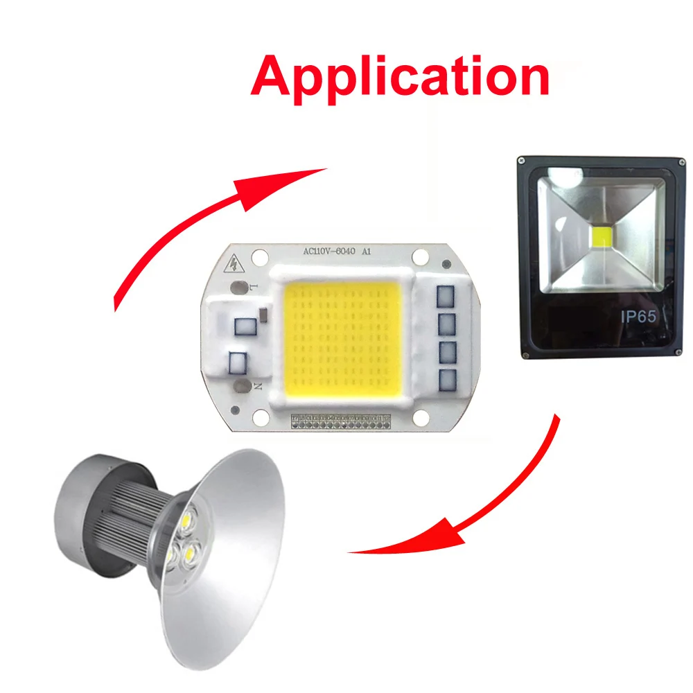 5 PCS/LOT LED COB Chip Lamp 20W 30W 50W AC IP65 Smart IC Fit For DIY LED Floodlight Street lamlp Cold White Warm White
5 PCS/LOT LED COB Chip Lamp 20W 30W 50W AC IP65 Smart IC Fit For DIY LED Floodlight Street lamlp Cold White Warm White