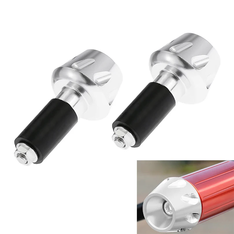 CARGOOL 2PCS Motorcycle Handle Bar Ends Aluminum Motorcycle Handlebar Plugs Universal Street Bike Grip End Caps
CARGOOL 2PCS Motorcycle Handle Bar Ends Aluminum Motorcycle Handlebar Plugs Universal Street Bike Grip End Caps