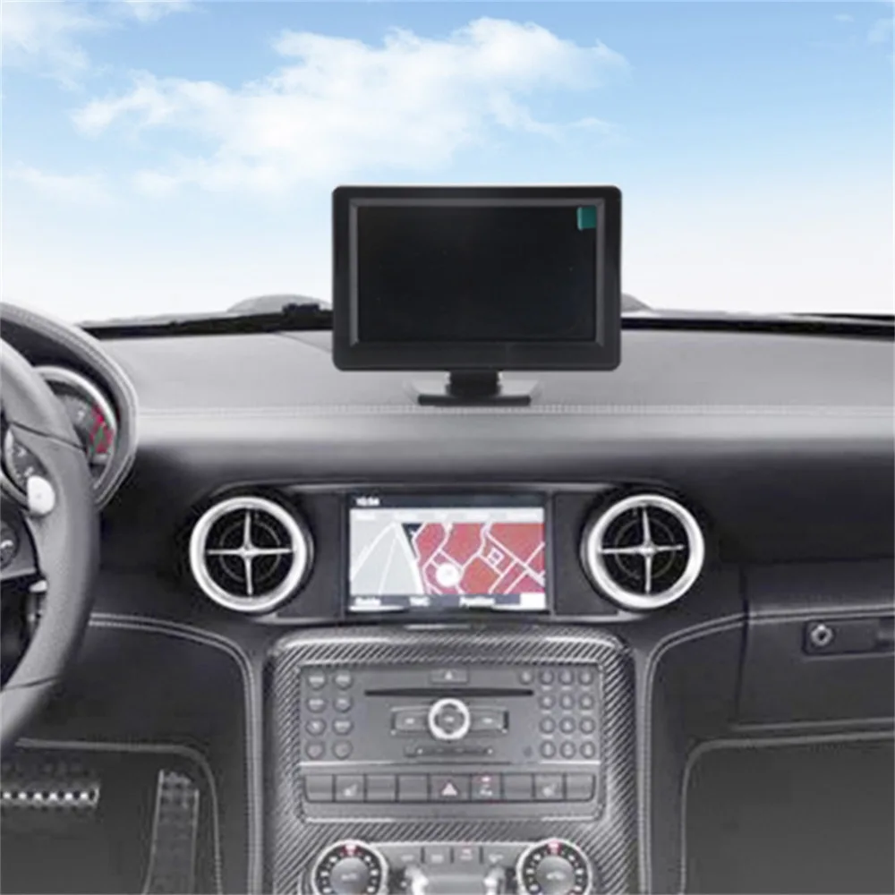 Car Vehicle Backup Camera Waterproof Night Vision License Plate Camera 4.3" LCD Monitor Review Camera Parking Reverse Cam
Car Vehicle Backup Camera Waterproof Night Vision License Plate Camera 4.3" LCD Monitor Review Camera Parking Reverse Cam
