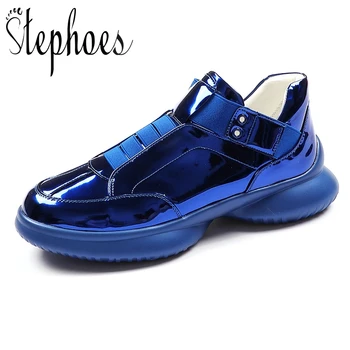 Stephoes Luxury Brand Men Fashion Casual Boots Spring Autumn Men Sneakers High Top Blue Men Slip on Men Shoes Drop Shipping
Stephoes Luxury Brand Men Fashion Casual Boots Spring Autumn Men Sneakers High Top Blue Men Slip on Men Shoes Drop Shipping