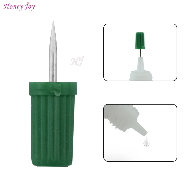 5Pcs/Lot Glue Needle with Protective Caps Plastic Grip Handle Stainless Steel Sharp Needle Tips to Open Nail Glue Container
5Pcs/Lot Glue Needle with Protective Caps Plastic Grip Handle Stainless Steel Sharp Needle Tips to Open Nail Glue Container