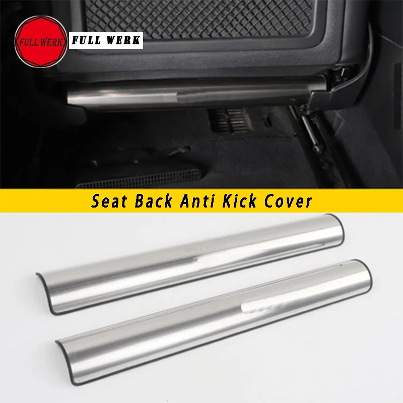 1 Pair Stainless Steel Car Seat Back Anti Kick Cover Sticker Protector for VW Touareg 2011-2018 Interior Moulding Accessories
1 Pair Stainless Steel Car Seat Back Anti Kick Cover Sticker Protector for VW Touareg 2011-2018 Interior Moulding Accessories