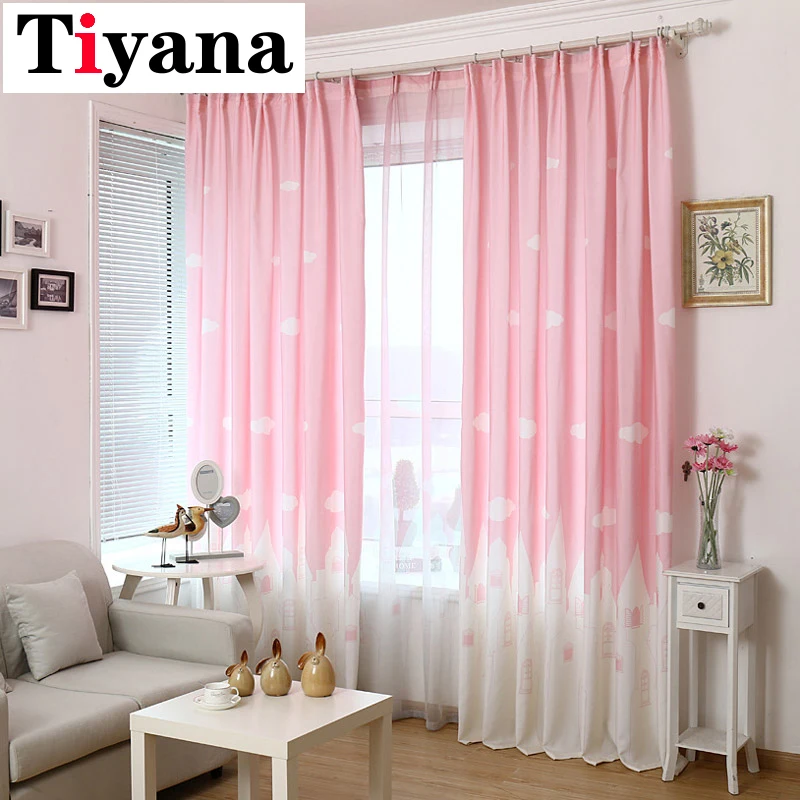 Cartoon Castle Shade Blinds Window kids room curtains girls Bedroom Living Room Sheer Window Drapes Pink Blue Color P126D3
Cartoon Castle Shade Blinds Window kids room curtains girls Bedroom Living Room Sheer Window Drapes Pink Blue Color P126D3