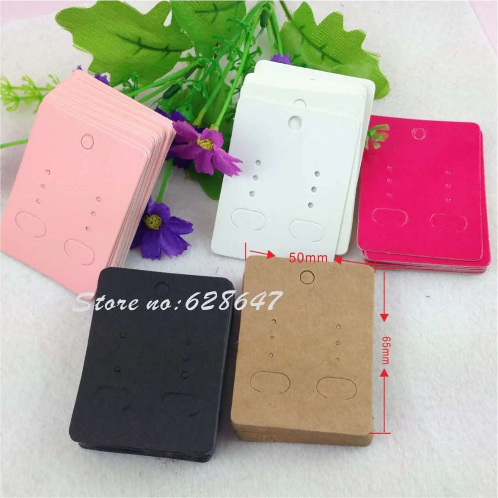 200Pcs/ Lot 6.5x5cm Kraft Paper earrings card Jewelry Display Card kraft Earring Paper Ear Studs card accept custom order
200Pcs/ Lot 6.5x5cm Kraft Paper earrings card Jewelry Display Card kraft Earring Paper Ear Studs card accept custom order