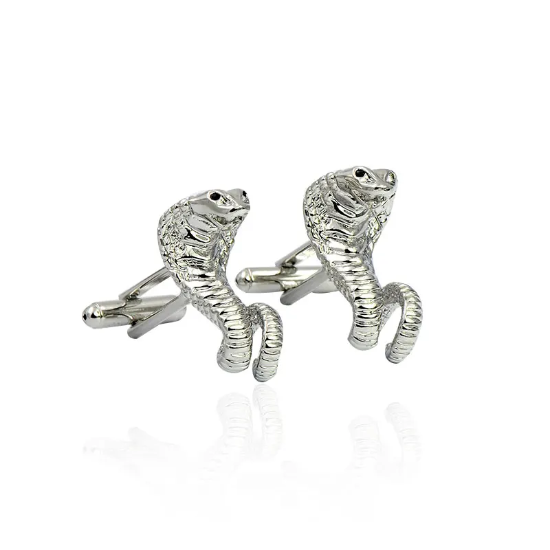 Novelty Cobra Copper Cufflinks Fashion Unique Suit Party Metting Occasion Gemelos Shirt Cuff Button High-end Wedding Cuff Links
Novelty Cobra Copper Cufflinks Fashion Unique Suit Party Metting Occasion Gemelos Shirt Cuff Button High-end Wedding Cuff Links