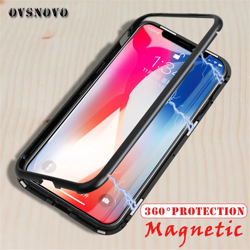 Magnetic Adsorption Case for iPhone 7 8 Cover Tempered Glass 7P 8P Clear Magnet Case for iPhone 7Plus 8Plus X Metal Ultra Cover
Magnetic Adsorption Case for iPhone 7 8 Cover Tempered Glass 7P 8P Clear Magnet Case for iPhone 7Plus 8Plus X Metal Ultra Cover