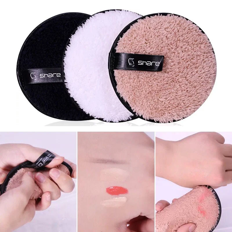 3pcs Magical Soft Fiber Makeup Remover Puff Reusable Microfiber Cloth Pads Makeup Removing Towel Pro Face Cleansing Makeup Tools
3pcs Magical Soft Fiber Makeup Remover Puff Reusable Microfiber Cloth Pads Makeup Removing Towel Pro Face Cleansing Makeup Tools