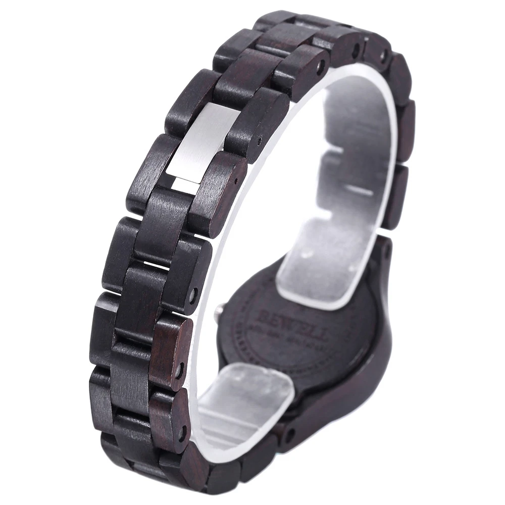 BEWELL Wood Casual Watch Women WristWatch Bracelet Watches Women Ladies Fashion Wooden Watch for Girls Gift Relogios Feminino (6)