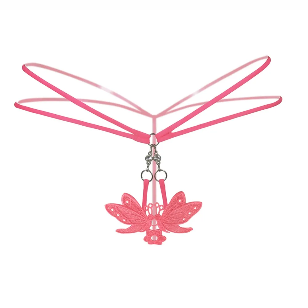 Women Chastity Belt G-string 3D Butterfly Hollow Panties Lace Open Crotch Underwear Women Sexy Lingerie Erotic Fantasias Thong
Women Chastity Belt G-string 3D Butterfly Hollow Panties Lace Open Crotch Underwear Women Sexy Lingerie Erotic Fantasias Thong