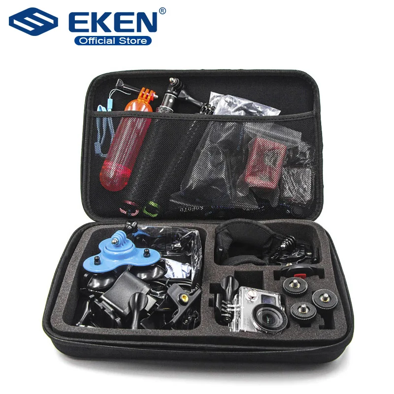 Waterproof Large size EVA Storage Bag Case for Gopro Hero 5 3+/3 4 Session SJCAM SJ4000 FOR Go pro Accessories
Waterproof Large size EVA Storage Bag Case for Gopro Hero 5 3+/3 4 Session SJCAM SJ4000 FOR Go pro Accessories