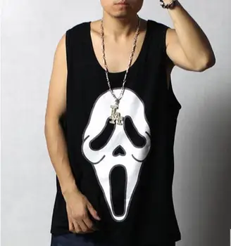 L-4XL! 2018 Men's plus size clothing summer cotton undershirt plus size plus size hiphop sleeveless vest The singer's clothing
L-4XL! 2018 Men's plus size clothing summer cotton undershirt plus size plus size hiphop sleeveless vest The singer's clothing