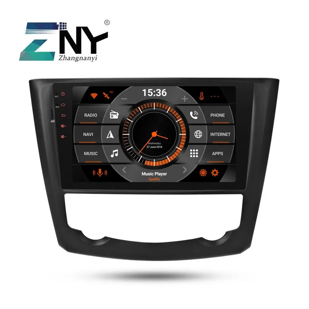 Автомагнитола 9 дюймов IPS Android 8 0 GPS для Renault Kadjar 2015 2016 2017 автомобильное радио FM RDS