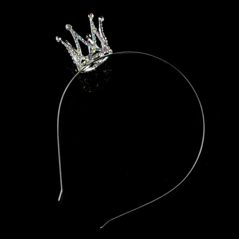 TDQUEEN Hair Jewelry Little Girl Tiara Headband Gold Color Cute Crystal Tiara Girl Crown Hairbands Headbands for Women (3)