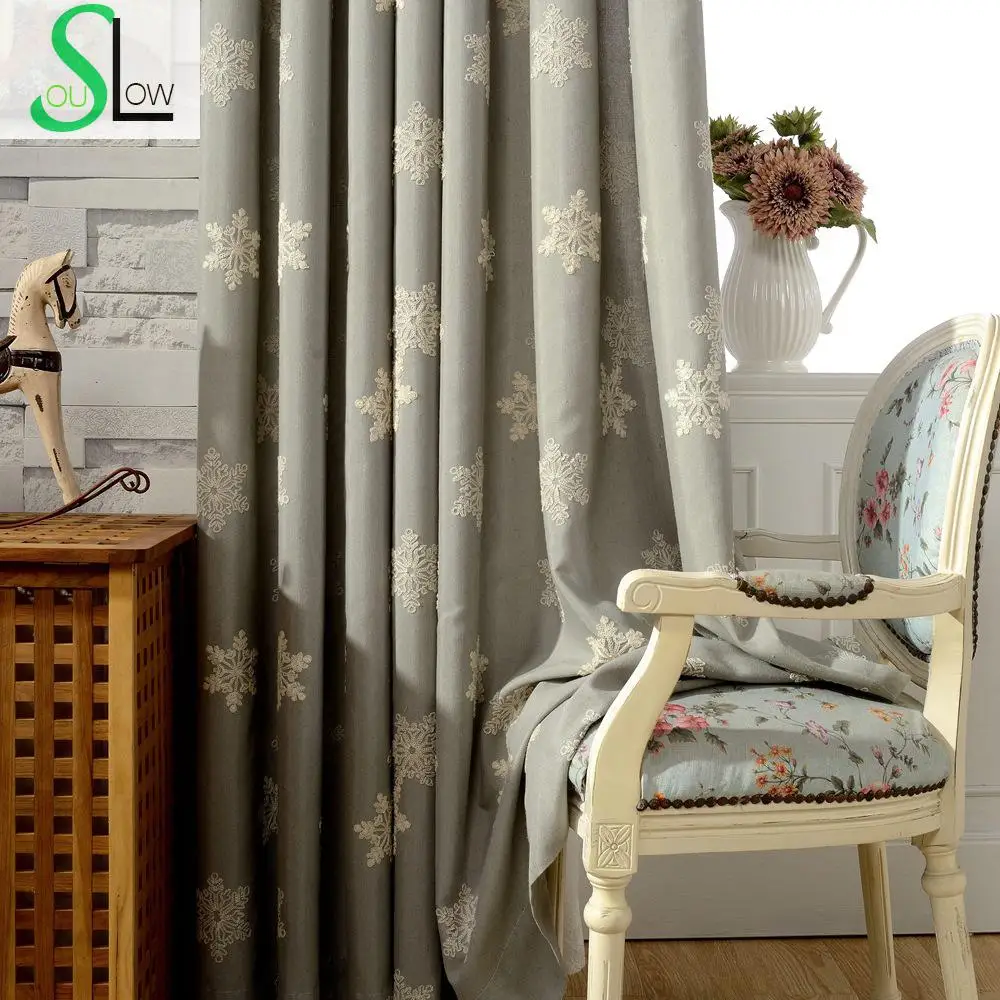 Small Snowflakes Embroidered Curtain Pastoral Floral Curtains Cortinas For Living Room Modern Window Kitchen Tulle And Sheer
Small Snowflakes Embroidered Curtain Pastoral Floral Curtains Cortinas For Living Room Modern Window Kitchen Tulle And Sheer