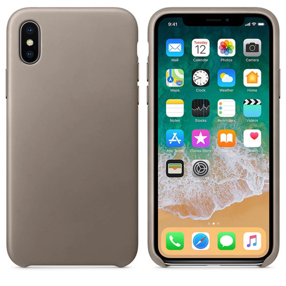 NEW-Original-Have-LOGO-Genuine-Leather-Case-High-Quality-For-Apple-For-iPhone-X-7-8(15)
