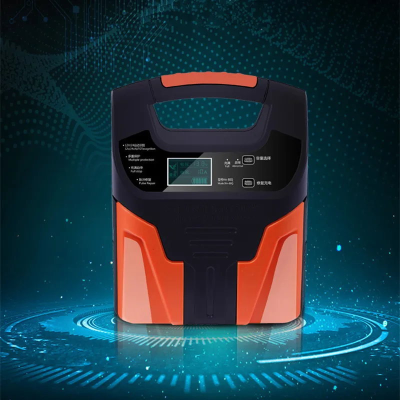 12V 10A Motorcycle Car Battery Charger Fully Intelligent Repair Full Automatic110V/ 220V with LCD Display for Wet Dry Lead Acid
12V 10A Motorcycle Car Battery Charger Fully Intelligent Repair Full Automatic110V/ 220V with LCD Display for Wet Dry Lead Acid