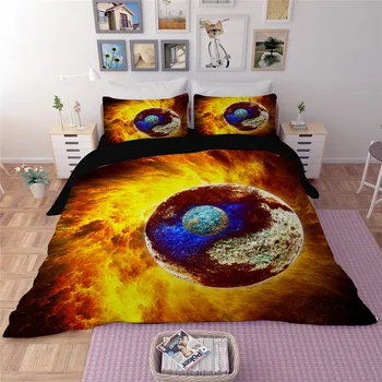 3D Mysterious Boundless Galaxy Quilt Cover sets Outer Space Bed sheeet Sets Shining Stars Bedding Set Galaxy magic bedclothes 
3D Mysterious Boundless Galaxy Quilt Cover sets Outer Space Bed sheeet Sets Shining Stars Bedding Set Galaxy magic bedclothes