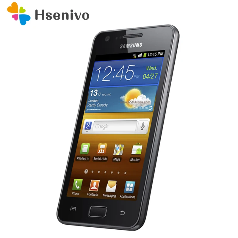 Unlocked Original Samsung I9103 Galaxy R cellphone Android Wi-Fi GPS 5.0MP camera Core 4.3' 1GB RAM 8G Rom Free Shipping
Unlocked Original Samsung I9103 Galaxy R cellphone Android Wi-Fi GPS 5.0MP camera Core 4.3' 1GB RAM 8G Rom Free Shipping