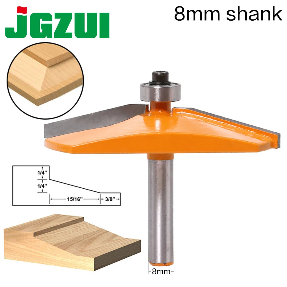 1pcs 15 paised panet bit anel Raiser Router Bit- Bevel Design - 8mm Shank Woodworking cutter Tenon Cutter for Woodworking Tools
1pcs 15 paised panet bit anel Raiser Router Bit- Bevel Design - 8mm Shank Woodworking cutter Tenon Cutter for Woodworking Tools