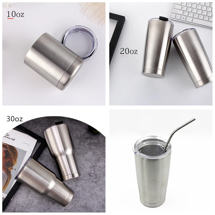 Thermos Mugs coffee tumblers water cups 10oz 20oz 30oz 18/8 stainless steel double wall insulated vacuum bottles
Thermos Mugs coffee tumblers water cups 10oz 20oz 30oz 18/8 stainless steel double wall insulated vacuum bottles