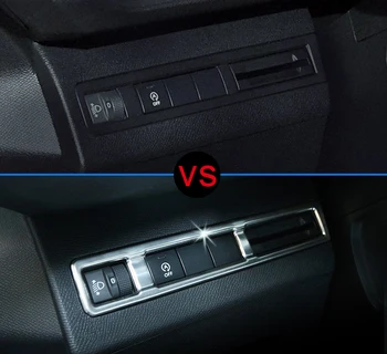 Left Hand Drive! For Peugeot 3008 GT / 5008 GT 2017 2018 Stainless Steel Interior Headlight Lamp Switch Button Cover Trim 1pcs
Left Hand Drive! For Peugeot 3008 GT / 5008 GT 2017 2018 Stainless Steel Interior Headlight Lamp Switch Button Cover Trim 1pcs