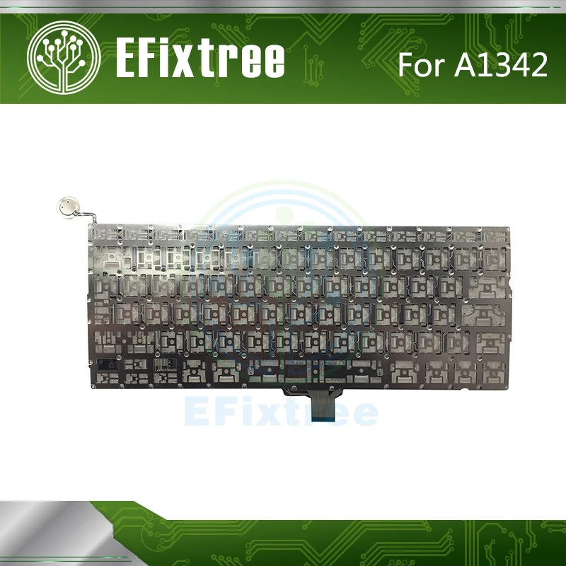 Клавиатура A1342 английская раскладка клавиатуры для Macbook White 13 3 дюйма США MC207 MC 516 |