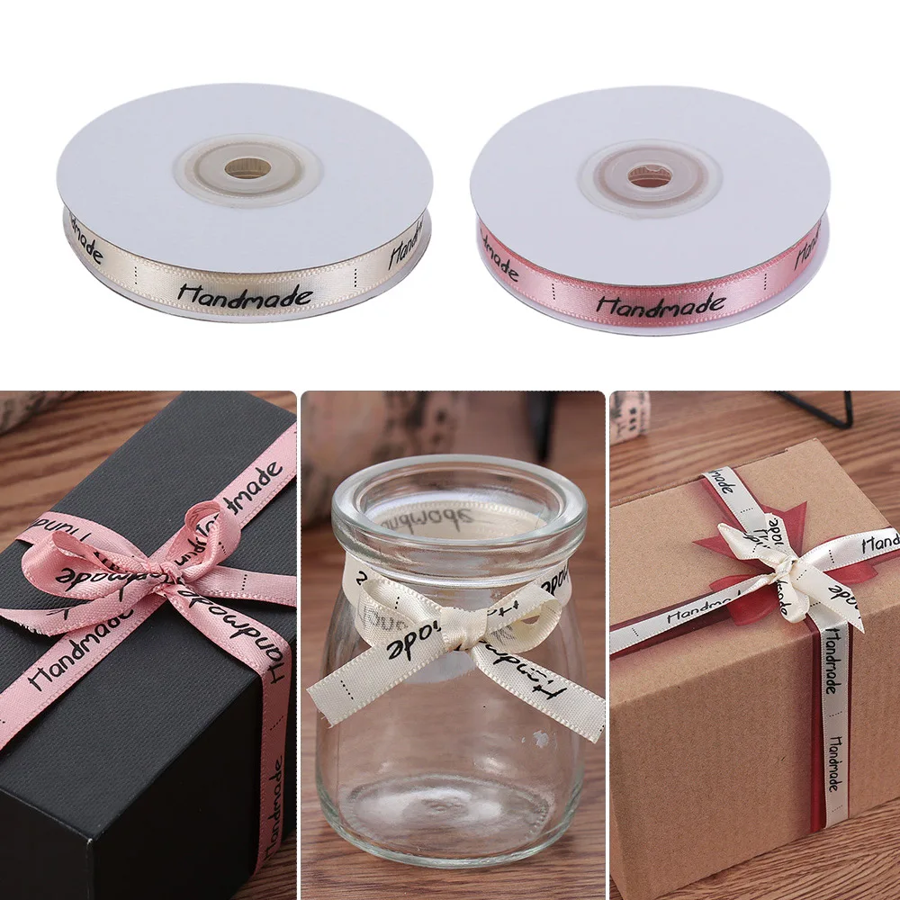 NEW 25 yards Handmade Printed Satin Ribbon For Bow Craft Wedding Party Supplies Cake Baking Decor DIY Packing Accessories
NEW 25 yards Handmade Printed Satin Ribbon For Bow Craft Wedding Party Supplies Cake Baking Decor DIY Packing Accessories