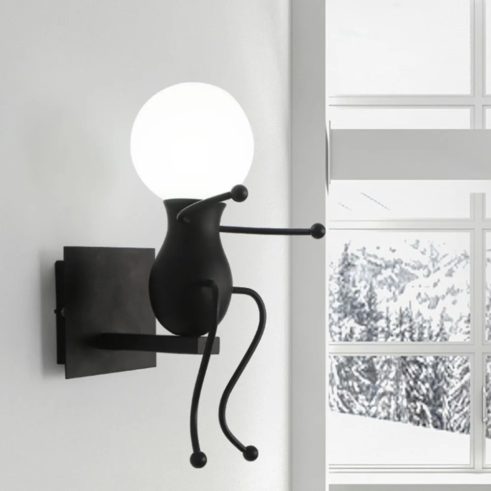 New Vintage Industrial Robot Wall Lights Sconce Lamp Light Fittings For Kid's room Creative Personality restaurant pub cafe #40
New Vintage Industrial Robot Wall Lights Sconce Lamp Light Fittings For Kid's room Creative Personality restaurant pub cafe #40