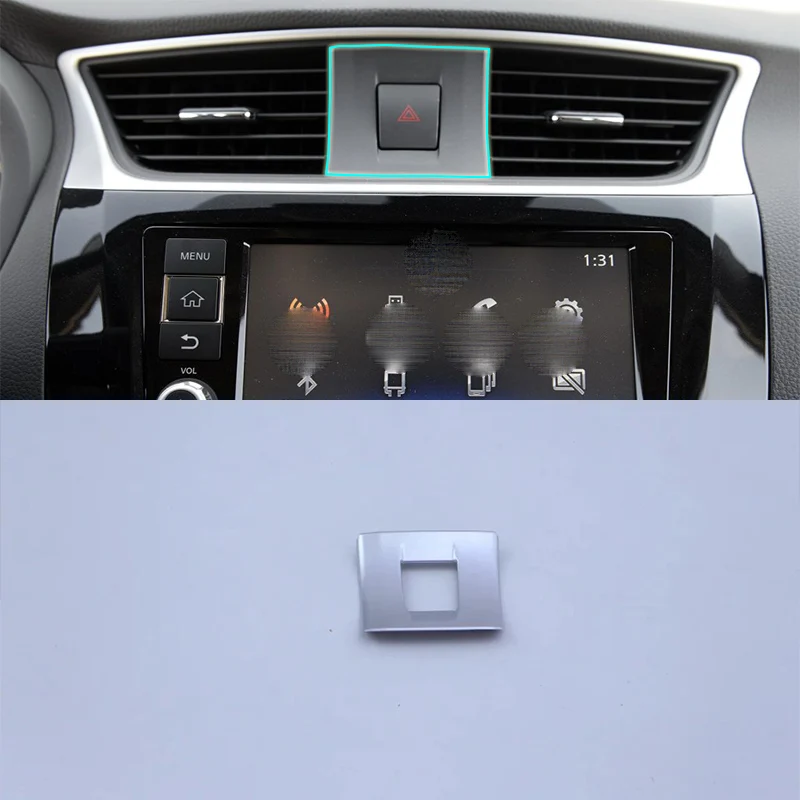 ABS Auto Styling Matte Style Left Side triangle caution light Cover Trim 1 Piece For Nissan sentra 2016
ABS Auto Styling Matte Style Left Side triangle caution light Cover Trim 1 Piece For Nissan sentra 2016