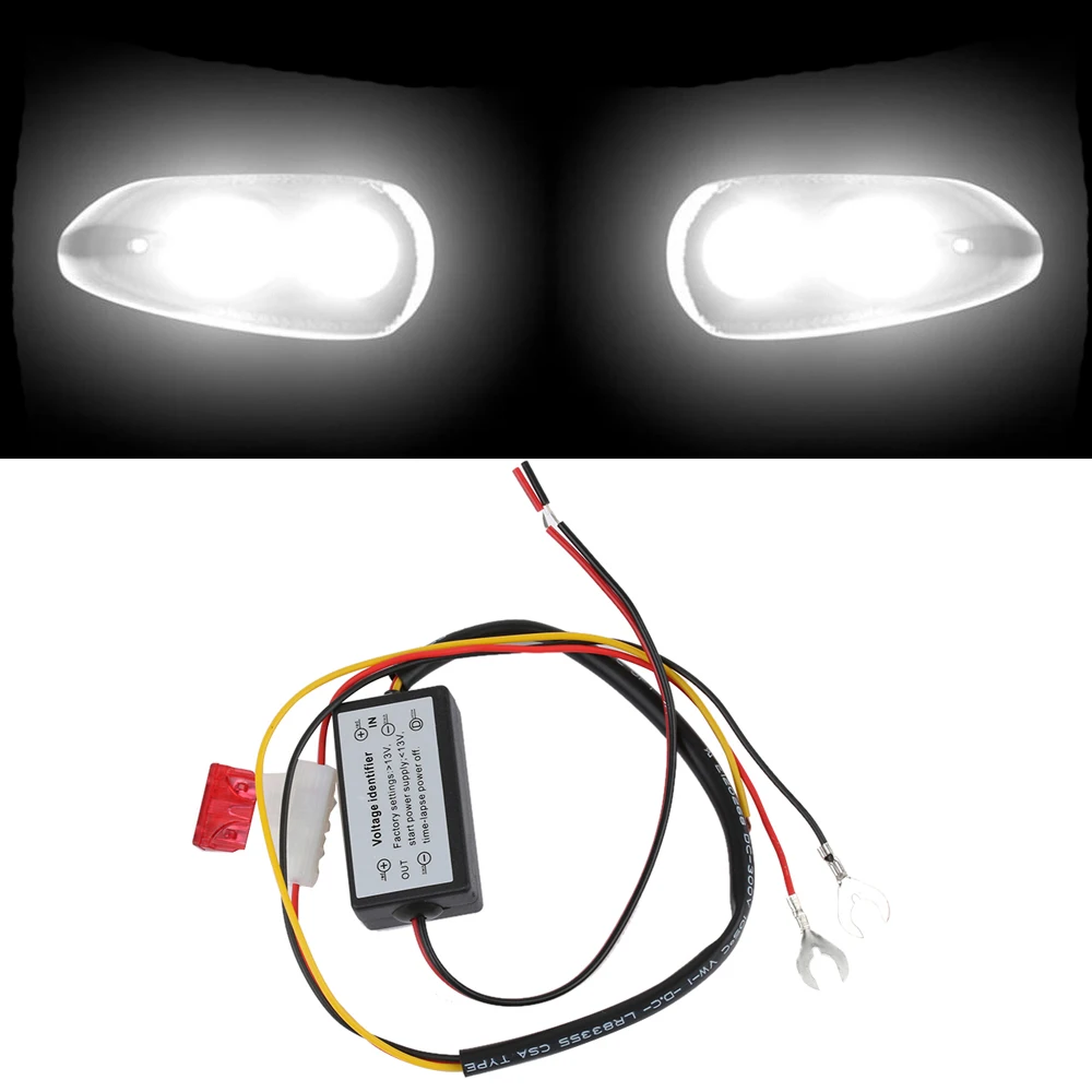 Car LED Daytime Running Light Relay Harness Dimmer On/Off 12-18V 5A Auto DRL Controller Fog Light Controller
Car LED Daytime Running Light Relay Harness Dimmer On/Off 12-18V 5A Auto DRL Controller Fog Light Controller