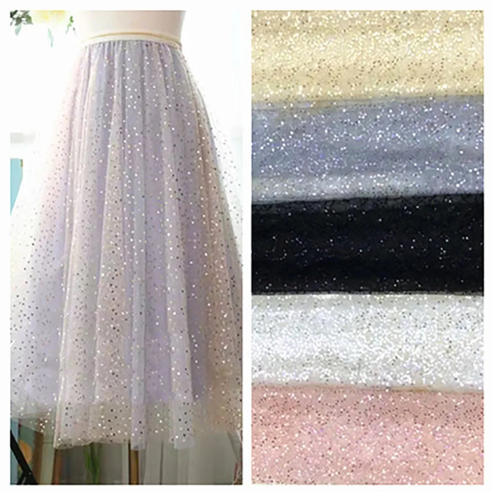Lychee Life 1 Yard Shiny Mesh Fabric Colorful Lace Fabric DIY Handmade Sew Clothes Wedding Dress Accessories Supplies
Lychee Life 1 Yard Shiny Mesh Fabric Colorful Lace Fabric DIY Handmade Sew Clothes Wedding Dress Accessories Supplies
